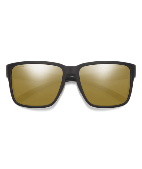 SMITH Emerge Matte Black - ChromaPop Bronze Mirror Polarized Sunglasses Sunglasses Smith 
