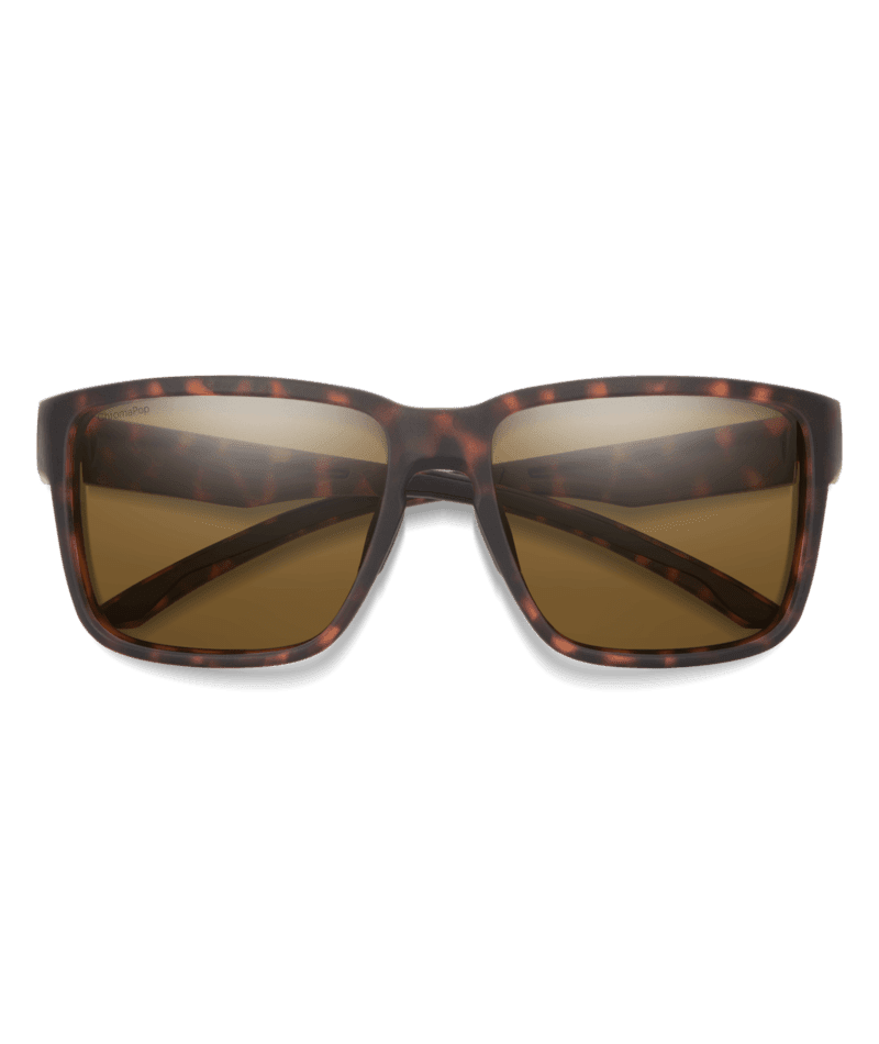 SMITH Emerge Matte Tortoise - ChromaPop Brown Polarized Sunglasses Sunglasses Smith 