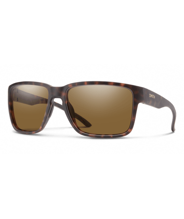 SMITH Emerge Matte Tortoise - ChromaPop Brown Polarized Sunglasses Sunglasses Smith 