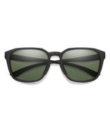 SMITH Contour Matte Black - ChromaPop Grey Green Polarized Sunglasses Sunglasses Smith 