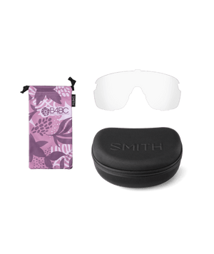 SMITH Bobcat B4BC Chalk Rose - ChromaPop Gold Mirror Sunglasses Sunglasses Smith 