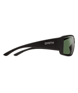 SMITH Guide's Choice Matte Black - ChromaPop Grey Green Polarized Sunglasses Sunglasses Smith 