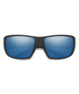 SMITH Guide's Choice Matte Black - ChromaPop Blue Mirror Polarized Sunglasses Sunglasses Smith 