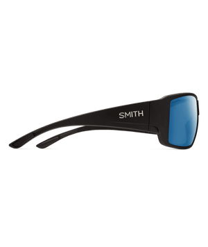 SMITH Guide's Choice Matte Black - ChromaPop Blue Mirror Polarized Sunglasses Sunglasses Smith 