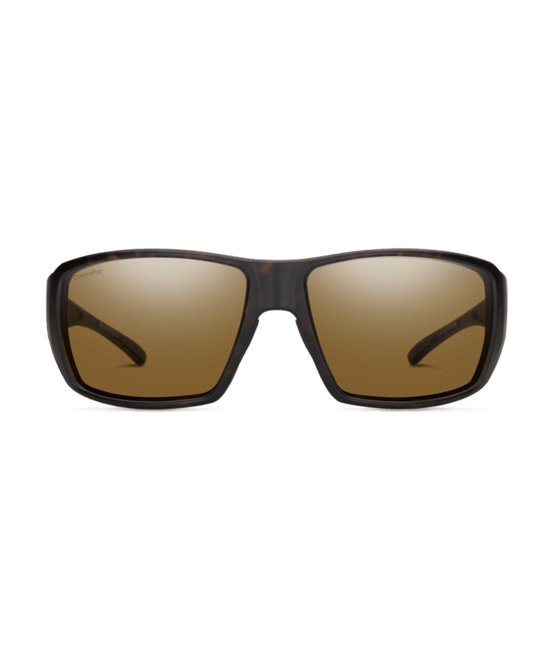SMITH Guide's Choice Matte Tortoise - ChromaPop Brown Polarized Sunglasses Sunglasses Smith 