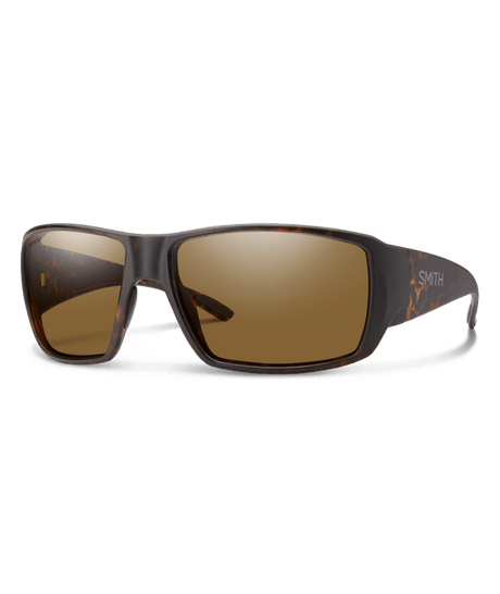 SMITH Guide's Choice Matte Tortoise - ChromaPop Brown Polarized Sunglasses Sunglasses Smith 