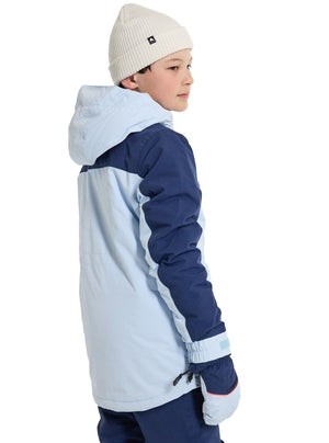 BURTON Boys Covert Snowboard Jacket Ballad Blue/Dress Blue 2023 Youth Snow Jackets Burton 