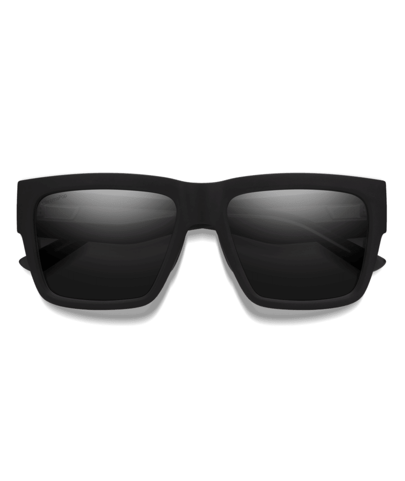 SMITH Lineup Matte Black - ChromaPop Black Polarized Sunglasses Sunglasses Smith 