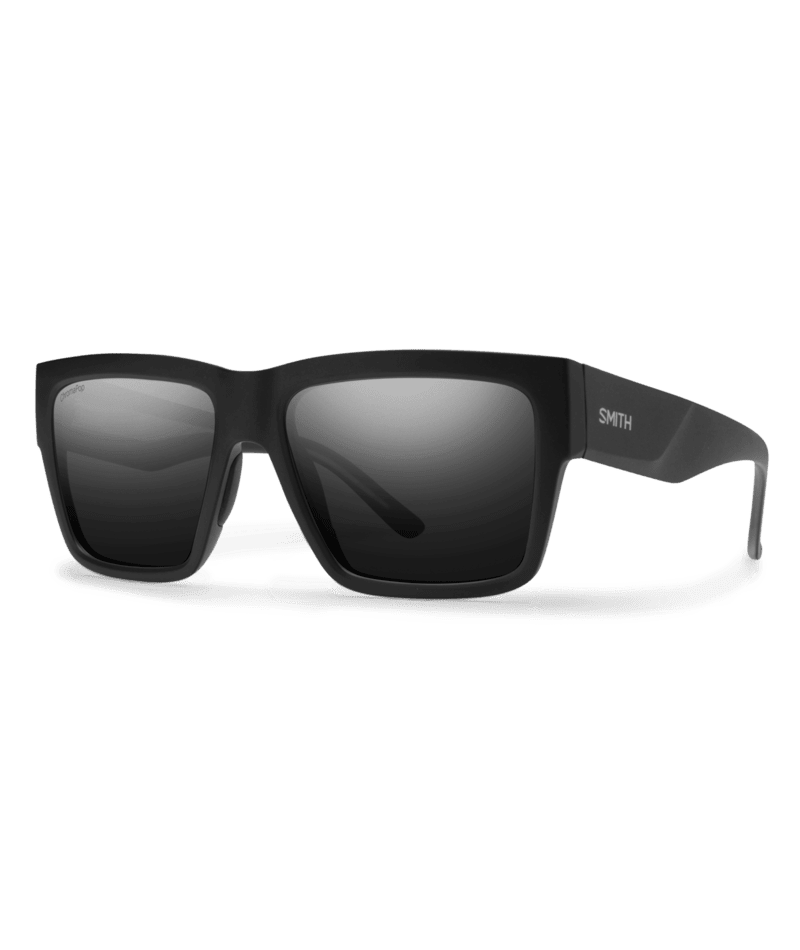 SMITH Lineup Matte Black - ChromaPop Black Polarized Sunglasses Sunglasses Smith 