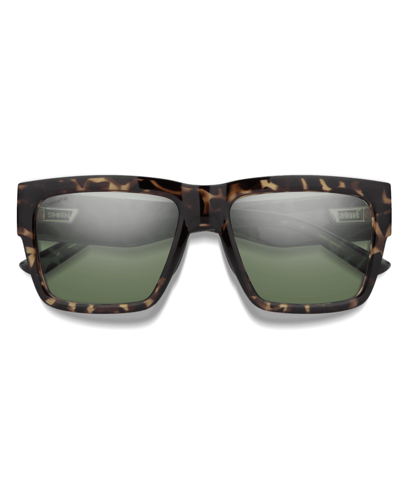 SMITH Lineup Alpine Tortoise - ChromaPop Grey Green Polarized Sunglasses Sunglasses Smith 