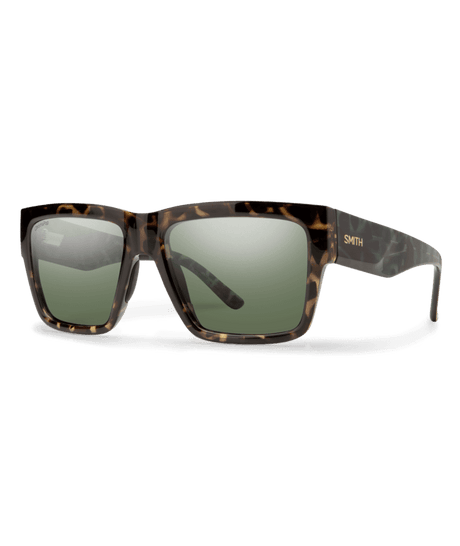 SMITH Lineup Alpine Tortoise - ChromaPop Grey Green Polarized Sunglasses Sunglasses Smith 