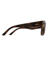 SMITH Lineup Matte Tortoise - ChromaPop Brown Polarized Sunglasses Sunglasses Smith 