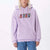 OBEY Women's Obey Circus Bears Pullover Hoodie Lavender Women's Pullover Hoodies Obey 