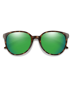 SMITH Cheetah Tortoise - ChromaPop Green Mirror Polarized Sunglasses Sunglasses Smith 