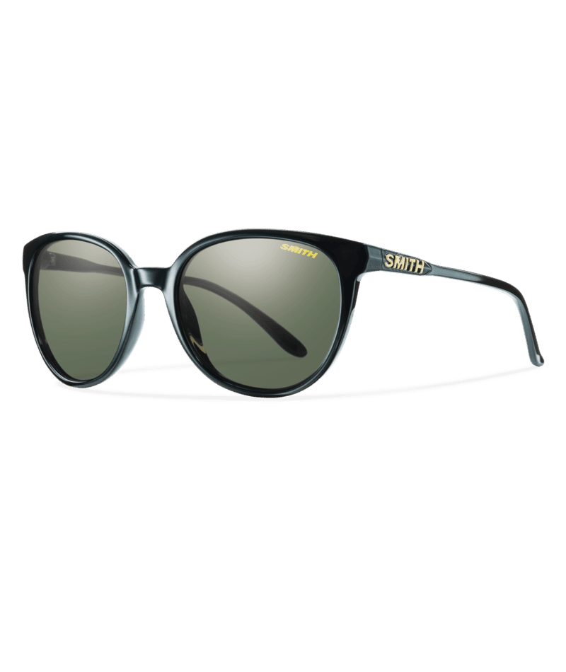 SMITH Cheetah Black - Gray Green Polarized Sunglasses Sunglasses Smith 