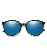 SMITH Cheetah Sky Tortoise - ChromaPop Blue Mirror Polarized Sunglasses Sunglasses Smith 