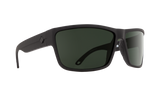 SPY Rocky Matte Black - HD Plus Grey Green Polarized Sunglasses