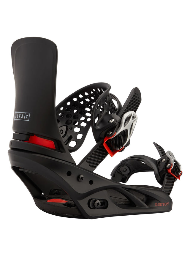 BURTON Lexa X Re:Flex Snowboard Bindings Women's Black 2022 Women's Snowboard Bindings Burton L 