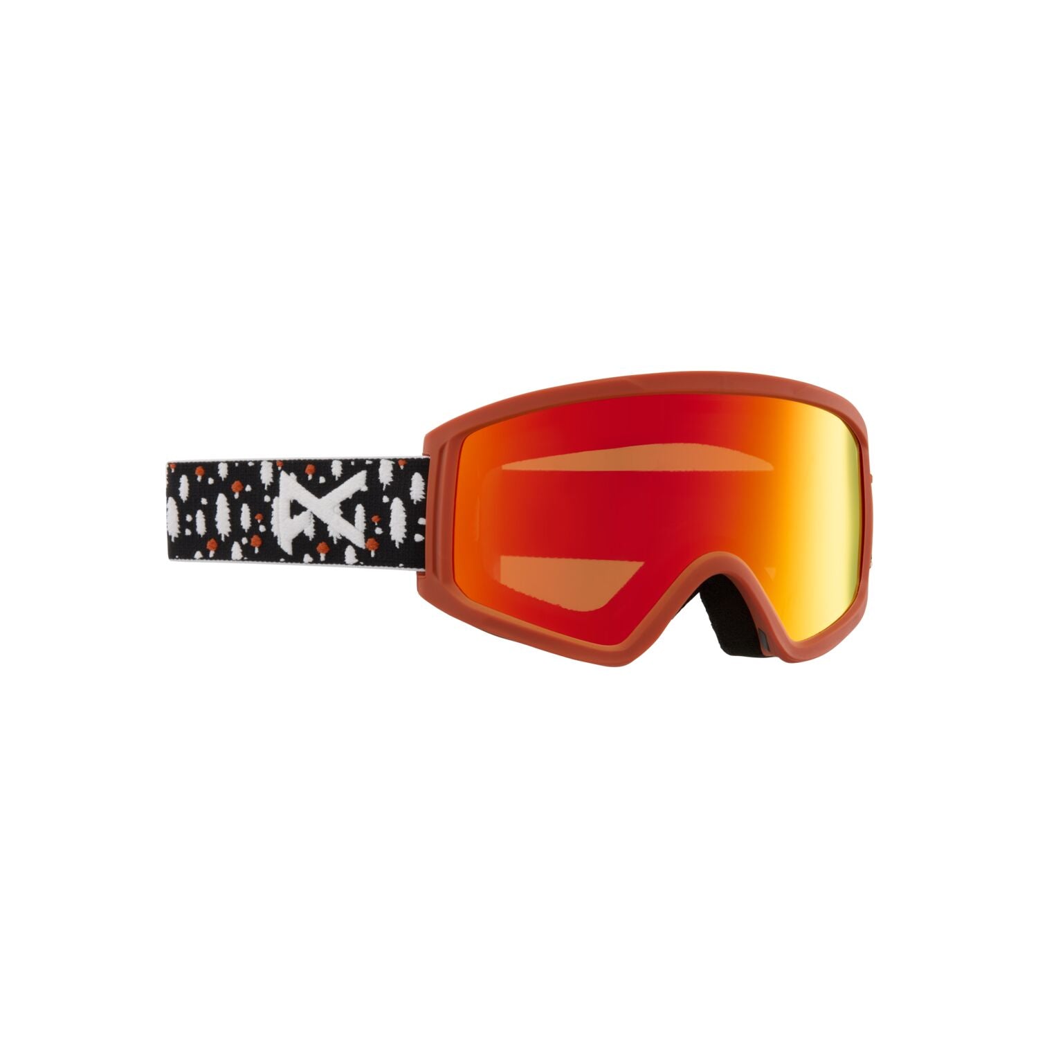 ANON Youth Tracker 2.0 Trees - Red Solex Snow Goggle Youth Snow Goggles Anon 