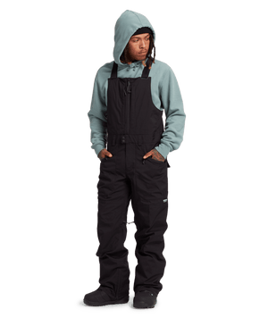BURTON Reserve 2L (Short) Bib Snowboard Pants True Black 2023 Men's Snow Bib Pants Burton 