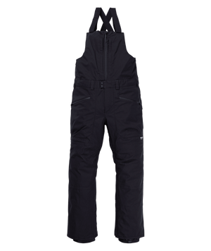 BURTON Reserve 2L (Short) Bib Snowboard Pants True Black 2023 Men's Snow Bib Pants Burton 
