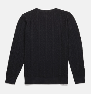 RHYTHM Seaside Knit Sweater Stone MENS APPAREL - Men's Sweaters and Sweatshirts Rhythm 