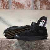 VANS Skate Half Cab Shoes Black/Black FOOTWEAR - Men's Skate Shoes Vans 