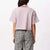 OBEY Brody Box T-Shirt Women's Lilac Chalk Multi Women's Short Sleeve T-Shirts Obey 