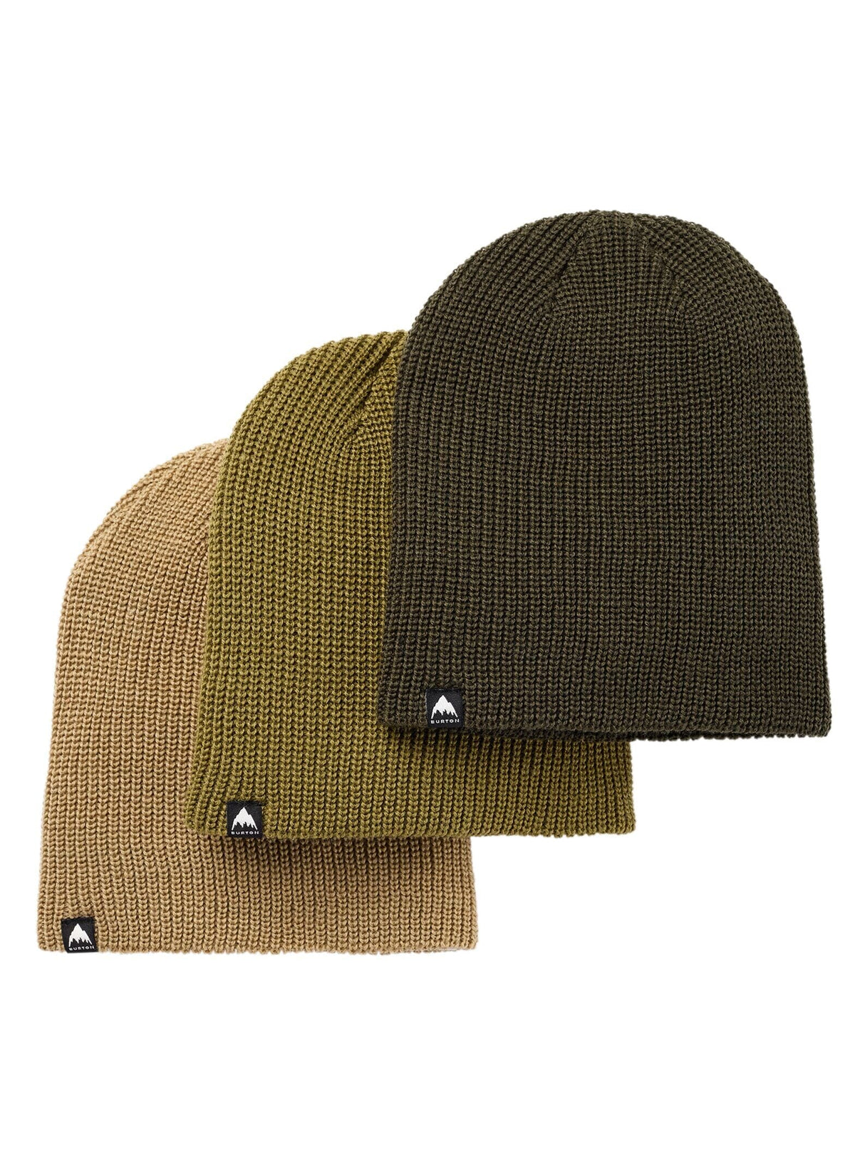BURTON Kids Recycled DND Beanie 3-Pack Forest Night/Kelp/Martini Olive Boy's Beanies Burton 