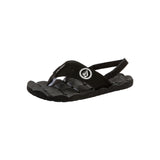 VOLCOM Recliner Sandals Little Youth Black White
