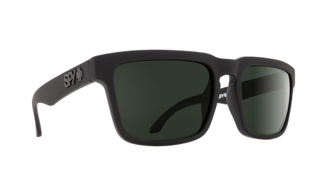 SPY Helm Soft Matte Black - HD Plus Gray Green Polar