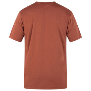HURLEY Everyday Explore Reflector T-Shirt Zion Rust Men's Short Sleeve T-Shirts Hurley 