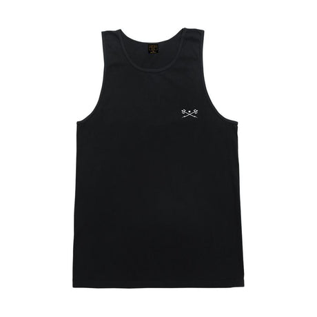 DARK SEAS Go To Pigment Tank Black MENS APPAREL - Men's Jerseys and Tank Tops Dark Seas M 