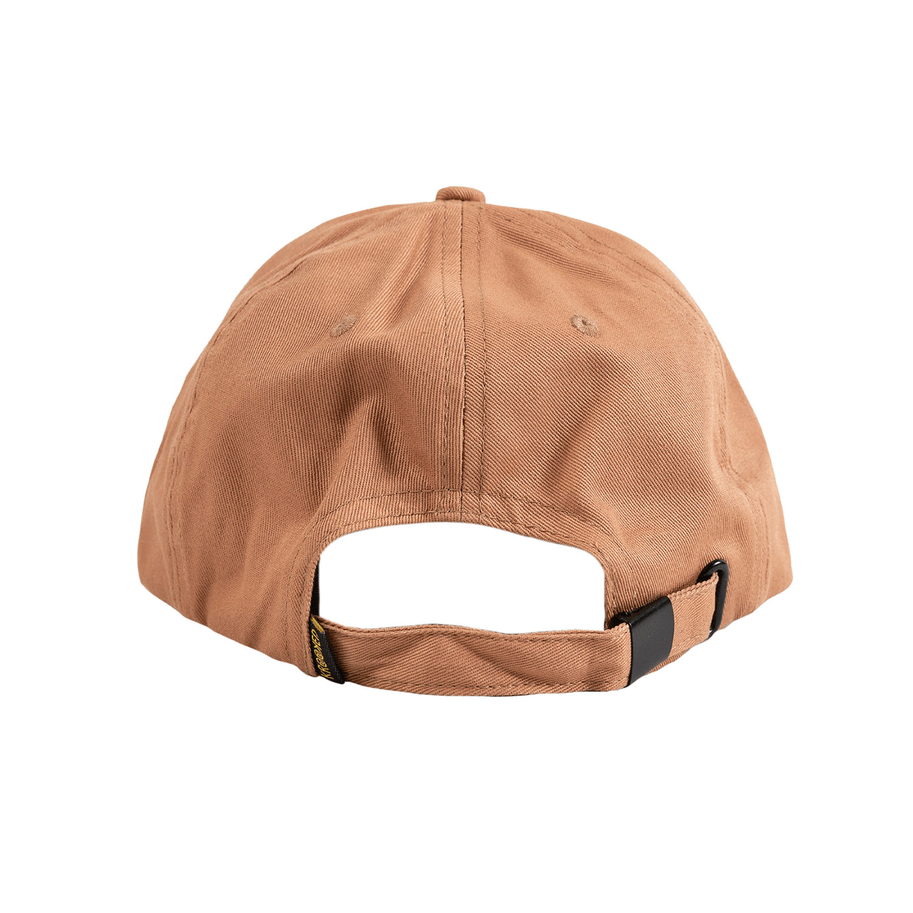 KROOKED Eyes Strapback Hat Tan Gold