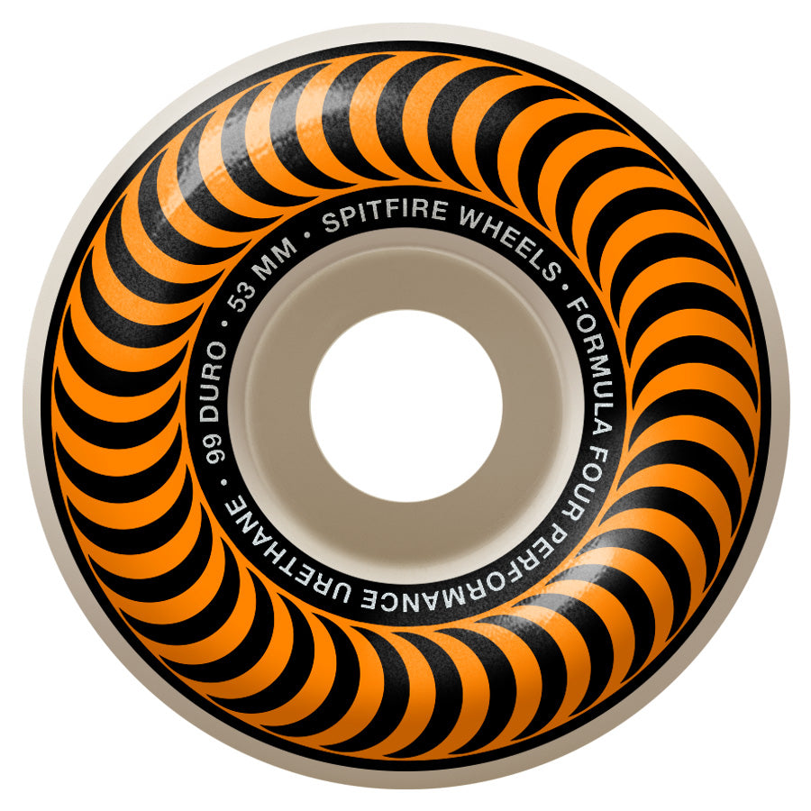 SPITFIRE Formula Four 99D Classics Orange 53mm Skateboard Wheels