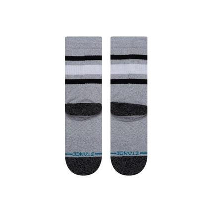 STANCE Boyd STP Socks Kids Heather Grey KIDS APPAREL - Boy's Socks Stance 