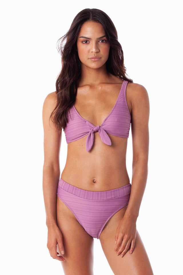 RHYTHM Tahiti Xanadu Pant Bikini Bottom Amethyst WOMENS APPAREL - Women's Swimwear Bottoms Rhythm 
