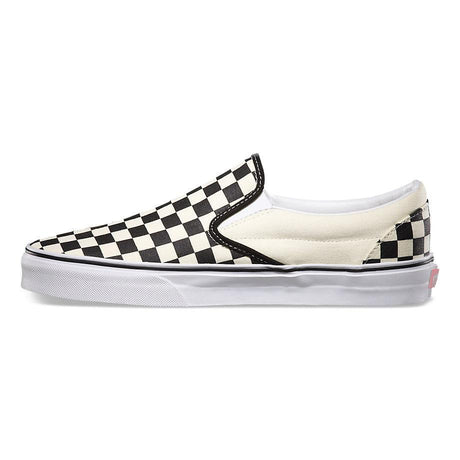 VANS Classic Slip-On Black/White Checkerboard Shoes FOOTWEAR - Men's Skate Shoes Vans 