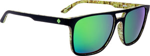SPY Czar Matte Black/ Kushwall - Happy Bronze w/ Green Spectra Sunglasses SUNGLASSES - Spy Sunglasses Spy 