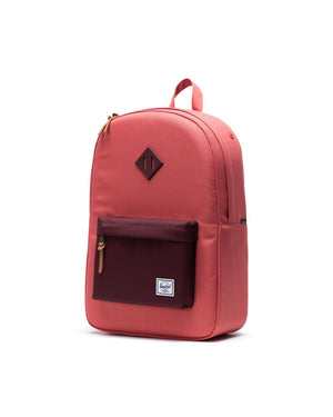 HERSCHEL Heritage Backpack Mineral Red/Plum ACCESSORIES - Street Backpacks Herschel Supply Company 