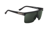 SPY Flynn 5050 Soft Matte Black - HD Plus Grey Green Sunglasses