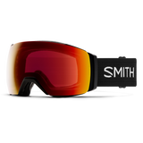 SMITH I/O Mag XL Black - ChromaPop Sun Red Mirror + ChromaPop Storm Yellow Flash Snow Goggle