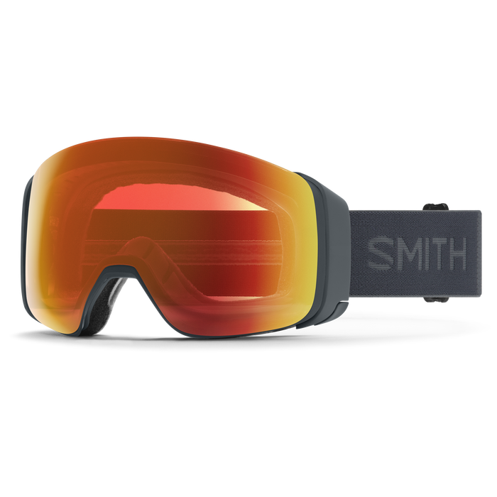 SMITH 4D Mag Slate - ChromaPop Everyday Red Mirror + ChromaPop Storm Yellow Flash Snow Goggle Snow Goggles Smith 
