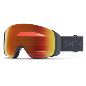 SMITH 4D Mag Slate - ChromaPop Everyday Red Mirror + ChromaPop Storm Yellow Flash Snow Goggle Snow Goggles Smith 