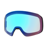 SMITH 4D Mag S White Chunky Knit - ChromaPop Everyday Gold Mirror + ChromaPop Storm Rose Flash Snow Goggle Snow Goggles Smith 