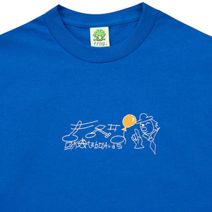 FROG Frog Clown Longsleeve Blue Men's Long Sleeve T-Shirts Frog Skateboards 