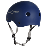 PRO-TEC Classic Certified Skateboard Helmet Matte Blue SKATE SHOP - Skateboard Helmets Pro-tec 