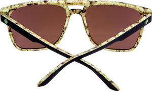 SPY Czar Matte Black/ Kushwall - Happy Bronze w/ Green Spectra Sunglasses SUNGLASSES - Spy Sunglasses Spy 