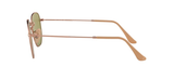 RAY-BAN Hexagonal Washed Evolve 54 Bronze/Copper - Green Photochromic Evolve Sunglasses