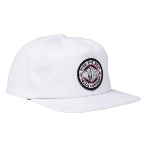 INDEPENDENT BTG Summit Unstructured Snapback Hat White Men's Baseball Hats Independent 